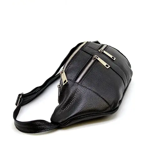 Кожаная мужская сумка на пояс TARWA sum0025940 - фото 4