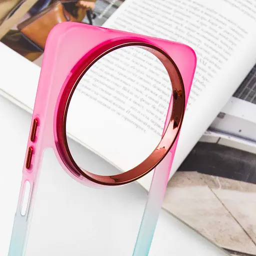 Чохол Epik TPU+PC Fresh sip series для Xiaomi Redmi A3 Бірюзовий/Рожевий - фото 5