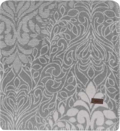 Плед Ardesto Leonardo Вензель 200х220 см сірий (ART0413LT) - фото 6