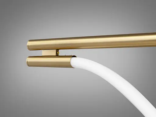 Світлодіодна люстра для зали з серії "Роуплайт", 32W, бронза - фото 4