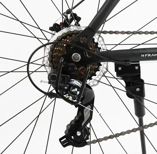 Велосипед Спортивний Corso NEW NITRO 29" NT-68046 рама сталева 19", обладнання Saiguan швидкість 21, зібраний на 75% - фото 6