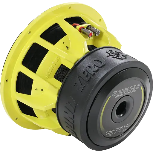 Сабвуферный динамик Ground Zero GZHW 25XSPL-D1 - фото 4