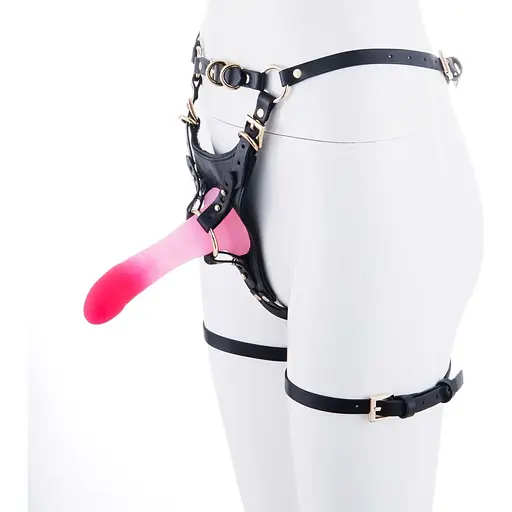 Страпон Lockink Sevanda Queen Sheba STrapon - Pink Dildo