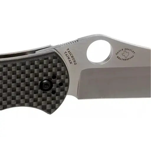 Ніж Spyderco Bradley Folder 2 CPM M4 Carbon Fiber Black - фото 4