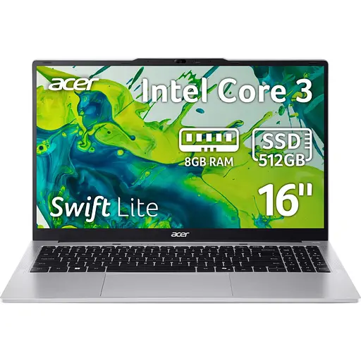 Ноутбук Acer Swift Lite 16 SFL16-31P-34N6 (NX.D4WEU.001) [157626] - фото 1
