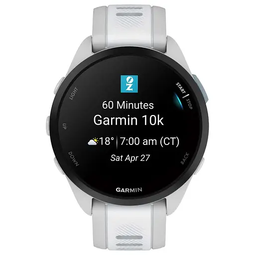 Смарт-годинник Garmin Forerunner 165 Music, Mist Grey/Whitestone, GPS (010-02863-31) - фото 8