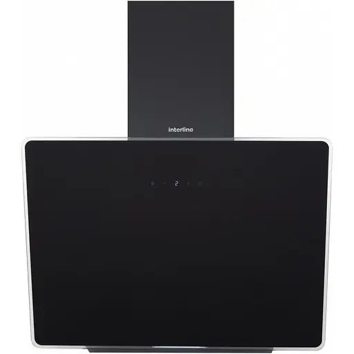 Наклонная вытяжка Interline FLOW BL A/60/GL/M