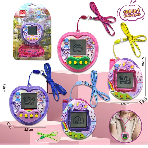 Игра тамагочи черно-белый экран звук (в ассортименте) XY9079-3B - фото 1