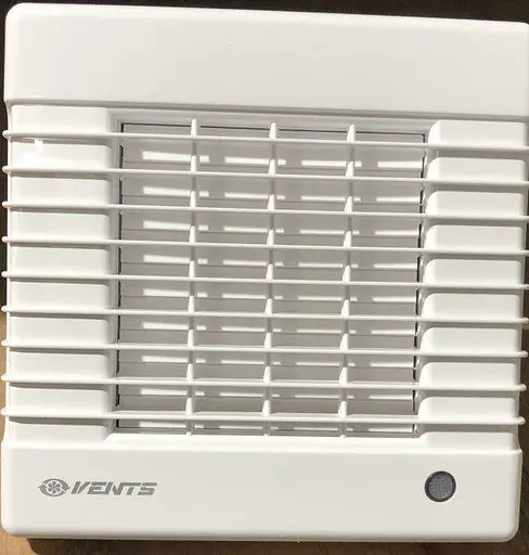 Вентилятор бытовой вытяжной Vents 100 МА с жалюзями Белый 30412 - фото 2