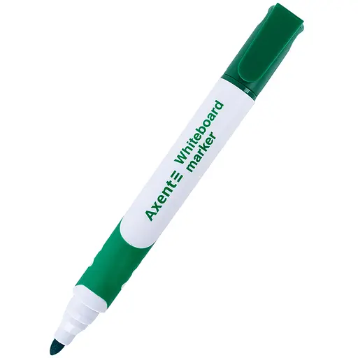 Набор маркеров Axent Whiteboard Comfort Grip 2552-A круглый 2 мм 12 шт. зеленый (2552-04-A)