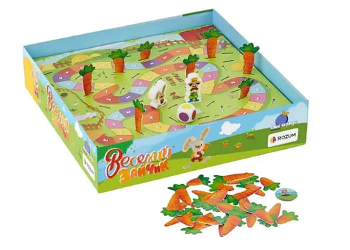 Настільна гра Rozum Веселий Зайчик (Happy Bunny) (укр.) (R018UA) - фото 3