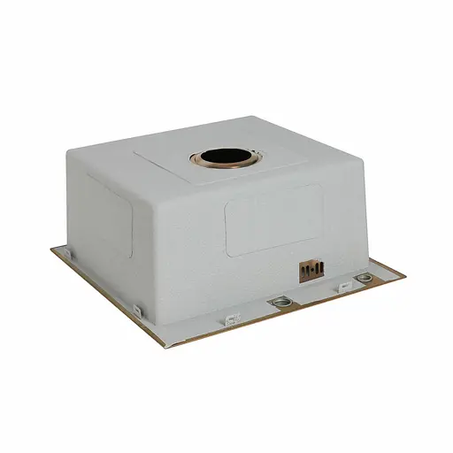 Кухонна мийка Platinum Handmade PVD мідь 500x500x220 (3,0/1,5 мм корзина та дозатор в комплекті), Теплый закат - фото 3