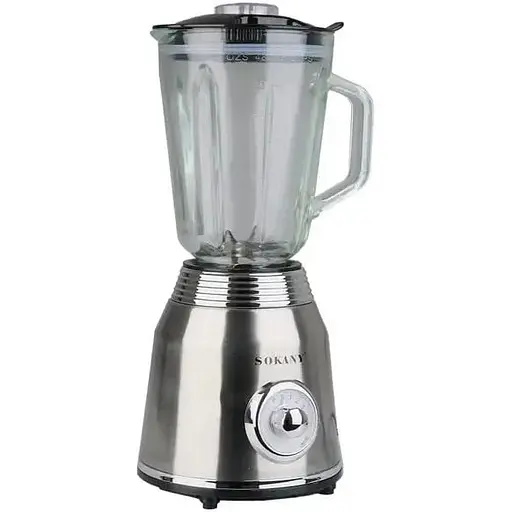 Блендер измельчитель стационарный Sokany SK-186 портативный блендер с чашей 1,5л
