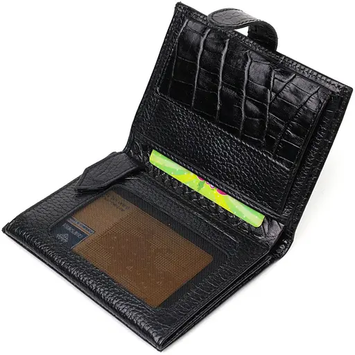 Кожаный мужской кошелек Bond 9.7х12.7х2 см acs0026931 - фото 4