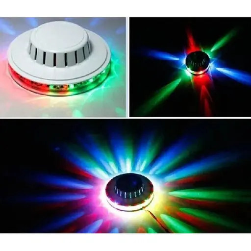 LED прибор Hot Top Wallsun 48 цветных мигающих по кругу лучей