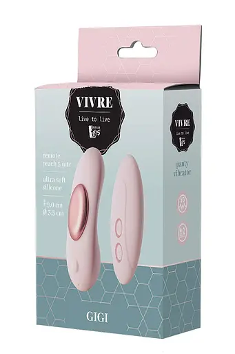 Вібратор для клітора Dreamtoys Vivre Gigi 9 см рожевий - фото 5