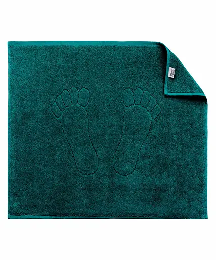 Килимок для ніг махровий Ardesto Benefit 50х70 см 100% бавовна темно-зелений (ART2457EM)  - фото 6
