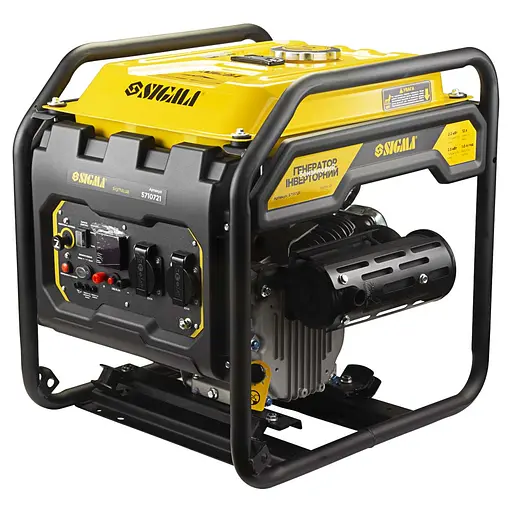 Генератор інверторний SIGMA 2.2/2.5 кВт, однофазний, ручний запуск (5710721) - фото 1