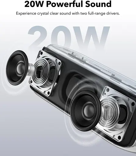 Портативна колонка Anker Soundcore select 2s чорна - фото 6