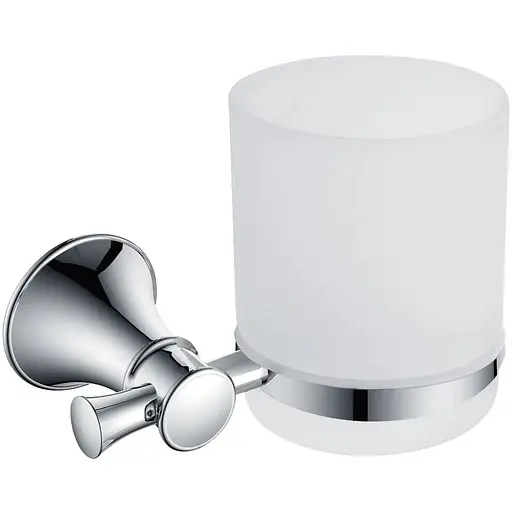 Склянка для зубних щіток Imprese Podzima Ledove ZMK01170123 хром - фото 1