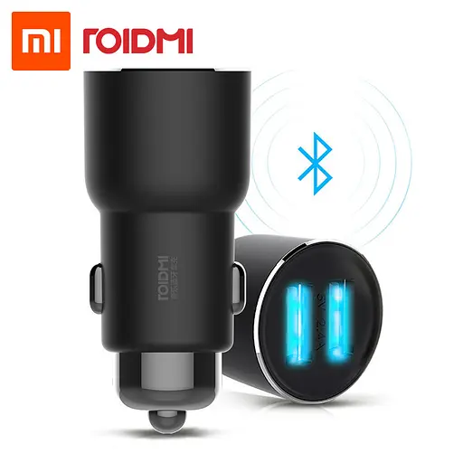 Адаптер автомобильный + FM-модулятор XIAOMI Roidmi 3S with Bluetooth - фото 5