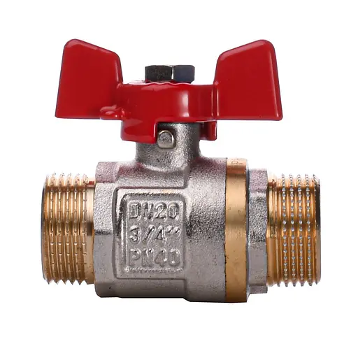 Кран кульовий прямий Q Professional 3/4″ ЗЗ КБ PN40 Q153 - фото 1