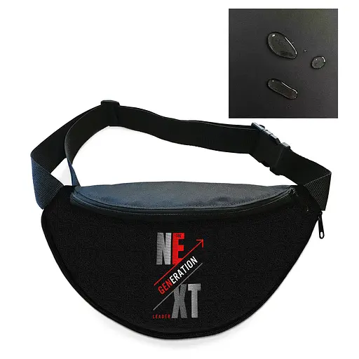 Сумка-бананка Next мужская/женская спортивная 32×16 см с расширителем поясная сумка или сумка через плечо (3756)