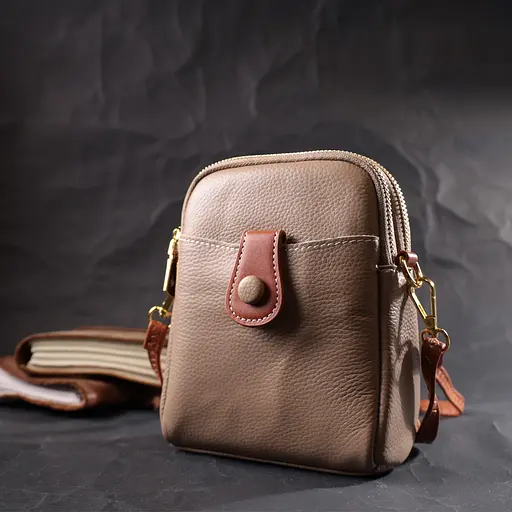 Кожаная сумка женская Vintage 14.5х18х5.5 см sum0024792 - фото 7