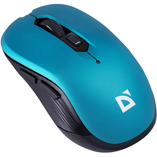 Мышь беспроводная Defender Gassa MM-105 Turquoise (52102)