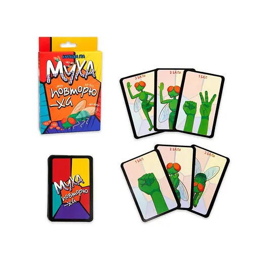 Настільна гра Муха-повторюха Stateg 30380 українською - фото 2