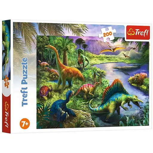 Пазл Trefl Хищные динозавры 200 эл. (13281)