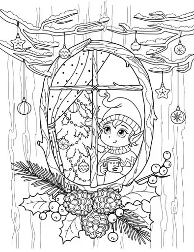 Велика книга розмальовок : Новий рік - фото 2