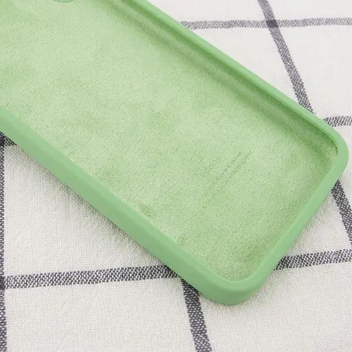 Чохол Epik Silicone Case Square Full Camera Protective AA для Apple iPhone 11, 6.1 М'ятний/Mint - фото 3