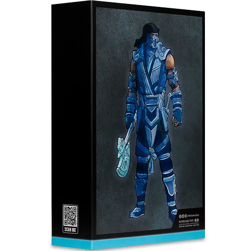 Фигурка Mortal Kombat 11 Sub-Zero - Glow In The Dark Edition - Gold Label 0 - фото 10