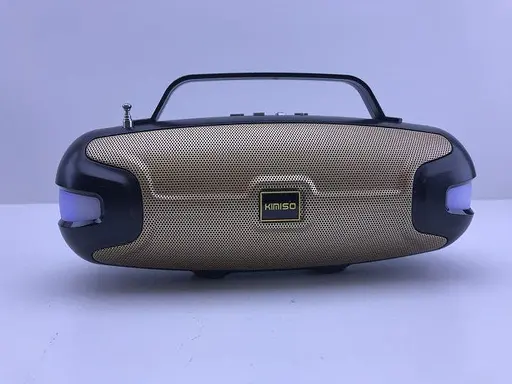 Портативна Bluetooth колонка Kimiso KMS-138 бездротова колонка з радіоприємником фм бумбокс - фото 4