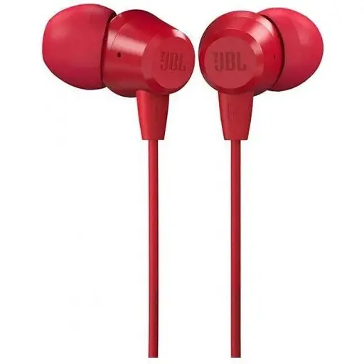 Навушники з мікрофоном JBL C100SI Red