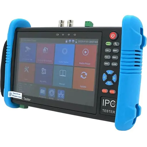 Тестер для камер видеонаблюдения Pipo IPC-9800ADH PLUS, 7″ сенсорным дисплеем, AHD, CVI, TVI, CVBS с поддержкой WIFI и Micro SD карты - фото 1