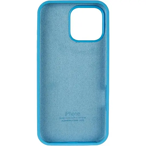 Чохол Epik Silicone Case Full Protective AA для Apple iPhone 15 Pro 6.1 Блакитний/Blue - фото 3