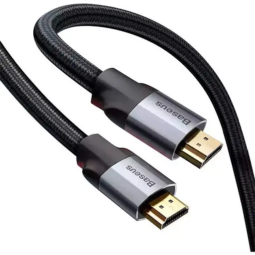 Кабель Baseus Enjoyment Series HDMI 2.0 4K 1m Black (CAKSX-B0G) [84301] - фото 2