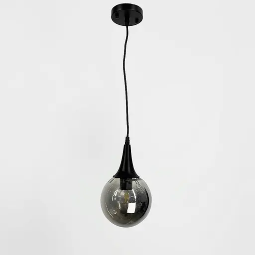 Підвісний світильник GOLF з графітовим плафоном Line.F 11191/1 BK+GR - фото 6