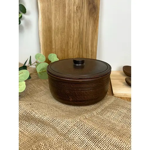 Супник керамічний (глиняний) Гладкий 1.8 л