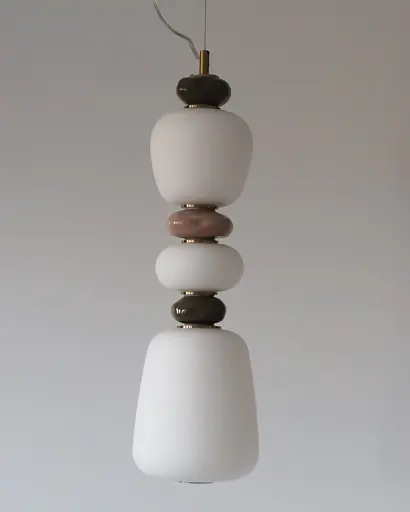 Підвісний світильник, люстра Nowodvorski 11701 Ceramic Vertical LED 1x19W 3000K 1500Lm IP20 білий - фото 3