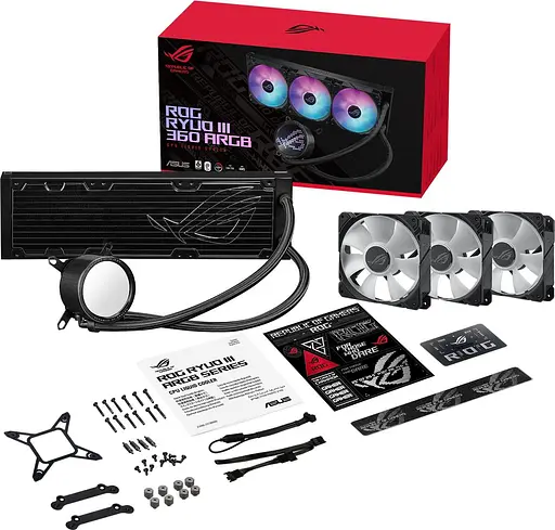 СВО ASUS ROG Ryuo III 360 ARGB 1700 AM5 (90RC00I1-M0UAY0) Б/у - фото 8