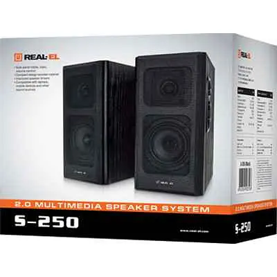 Акустическая система Real-EL 2.0 S-250 Black (EL121000005) - фото 6