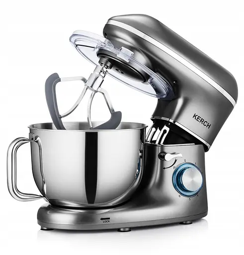 Тістоміс міксер планетарний KERCH MyCHEF Grey 2200 Вт - фото 4