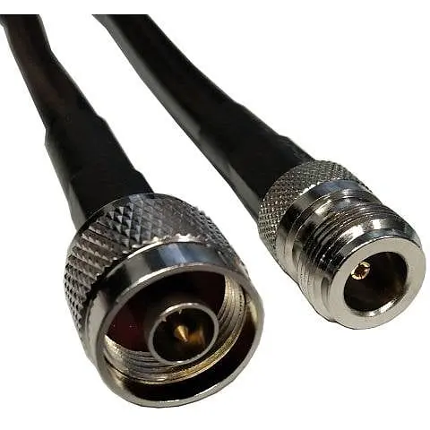 Кабель HiSmart LMR-400 0.5 м N-male до N-female