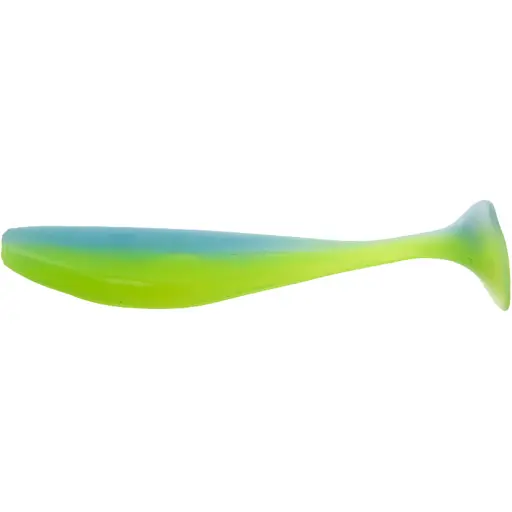 Силикон FishUP Wizzle Shad 3" #206 - Sky/Chartreuse (8 шт/уп)
