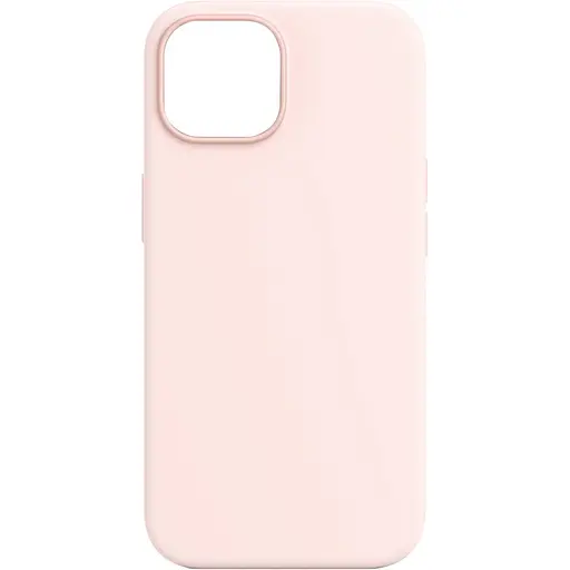 Чехол Make Apple iPhone 15 Silicone Chalk Pink