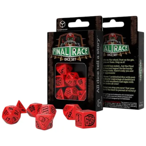 Набір кубиків Final Race Dice Set: Engine Roar , 7 шт. (STFR04)