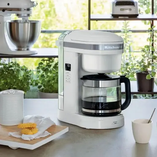 Капельная кофеварка KitchenAid 5KCM1208EWH - фото 10